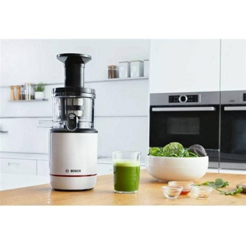 Bosch MESM500W - Licuadora de jugos lento VitaExtract 15W Blanco