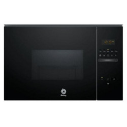 Balay 3CG5175N2 - Microondas Integrado 25 Litros Grill 1200 W Cristal Negro