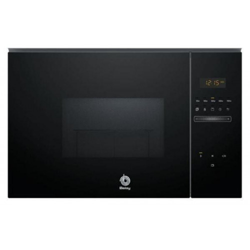 Balay 3CG5175N2 - Microondas Integrado 25 Litros Grill 1200 W Cristal Negro