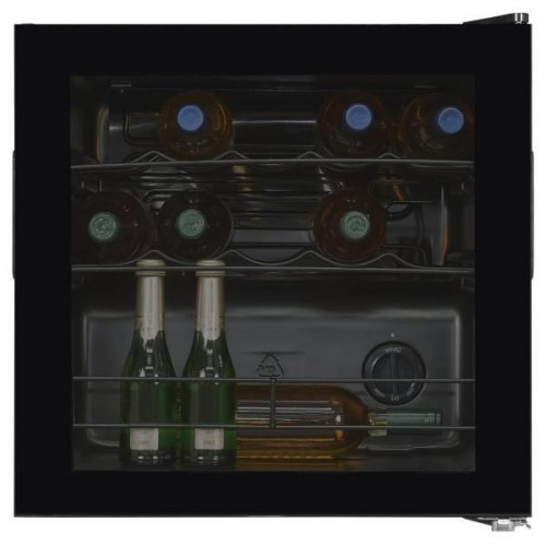 Exquisit WS1-12-GT-030G - Vinoteca 12 Botellas 49.2x48x44cm Color Negro