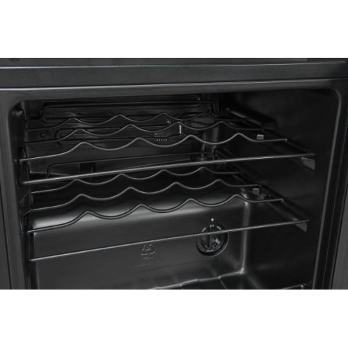 Exquisit WS1-12-GT-030G - Vinoteca 12 Botellas 49.2x48x44cm Color Negro