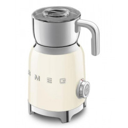 Smeg MFF11CREU - Espumador de Leche Estética Años 50 Jarra Extraíble Crema