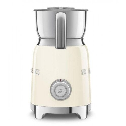 Smeg MFF11CREU - Espumador de Leche Estética Años 50 Jarra Extraíble Crema