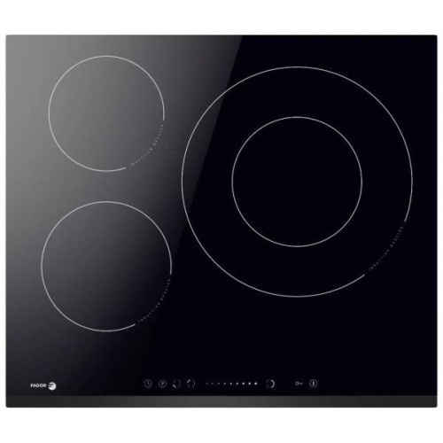 Fagor 3IF-355BS - Placa Inducción 3 Zonas 60 Cm Zona Gigante 32Cm Slider