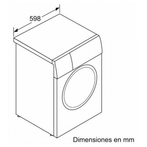 Balay 3TS390B - Lavadora con Vapor 9Kg 1200rpm Pausa + Carga A