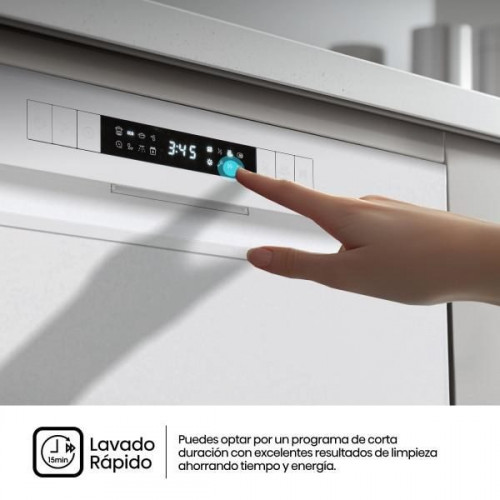Hisense HS623D10W - Lavavajillas Libre Instalación 60Cm 14 Cubiertos Clase D Blanco