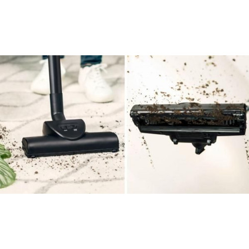 Bosch BGB38BA3T - Aspirador de trineo con bolsa negro 4 litros