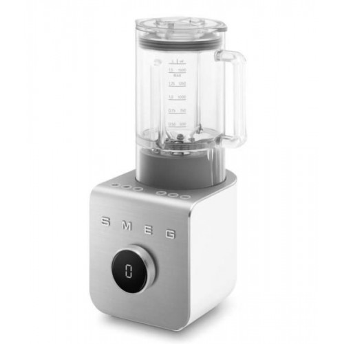 Smeg BLC01WHMEU - Batidora de Vaso 1400W 9 Velocidades Blanco/Look Inox