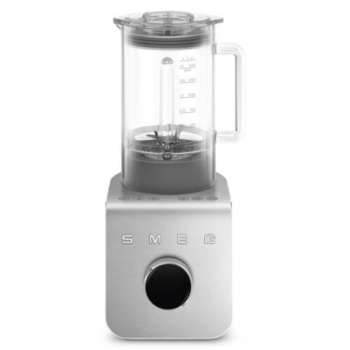 Smeg BLC01WHMEU - Batidora de Vaso 1400W 9 Velocidades Blanco/Look Inox