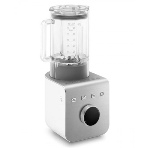 Smeg BLC01WHMEU - Batidora de Vaso 1400W 9 Velocidades Blanco/Look Inox