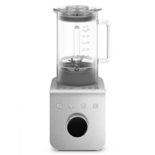 Smeg BLC02EGMEU - Batidora de Vaso 1400W 9 Velocidades Verde Esmeralda/ Look Inox