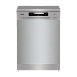 Hisense HS642C60X - Lavavajillas inox de 14 servicios Clase C 6 programas