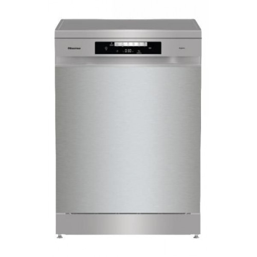 Hisense HS642C60X - Lavavajillas inox de 14 servicios Clase C 6 programas