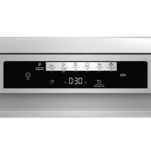 Hisense HS642C60X - Lavavajillas inox de 14 servicios Clase C 6 programas