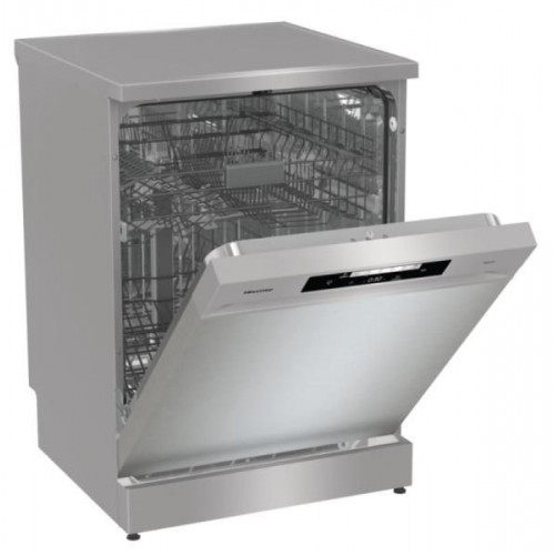 Hisense HS642C60X - Lavavajillas inox de 14 servicios Clase C 6 programas