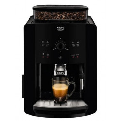 Krups Arabica EA8110 - Cafetera automática Espresso Molinillo Integrado Negra