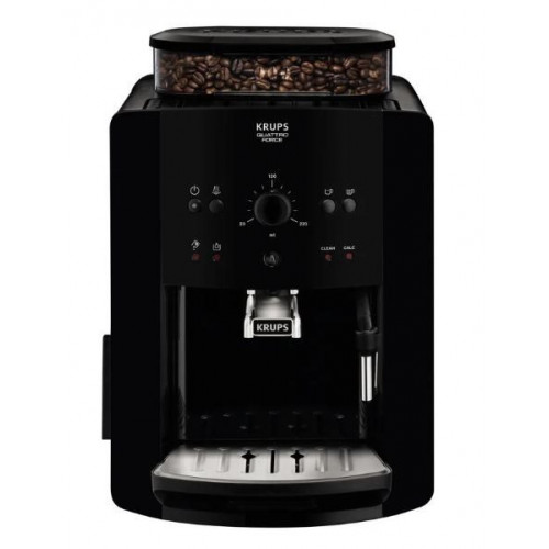 Krups Arabica EA8110 - Cafetera automática Espresso Molinillo Integrado Negra