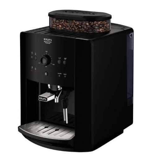Krups Arabica EA8110 - Cafetera automática Espresso Molinillo Integrado Negra