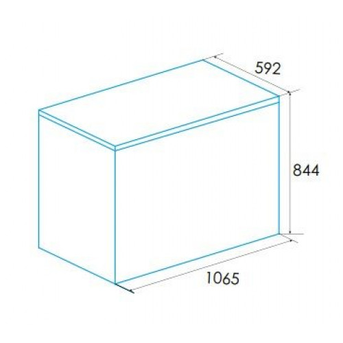 Edesa EZH-3011 A - Arcón Congelador 106.5x84.4 Cm 293 Litros Clase E Blanco