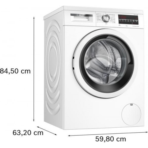 Bosch WUU28T66ES - Lavadora de Carga Frontal Serie 6 9Kg 1400 rpm Blanco