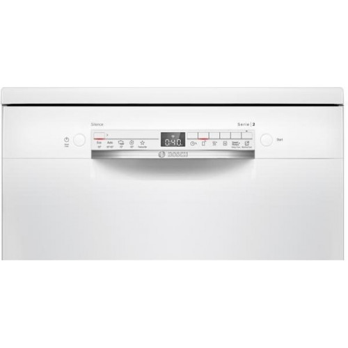 Bosch SMS2HTW02E - Lavavajillas Libre Instalación 60cm Blanco Clase D