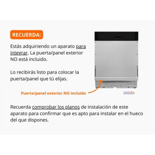 Aeg  FSE54600Z - Lavavajillas integrado de 13 servicios Puerta deslizante
