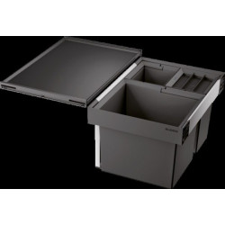 Blanco 521473 - Gestión de Residuos FLEXON II XL 60/3 1 Cubo de 30 Litros y 2 Cubos de 8 Litros