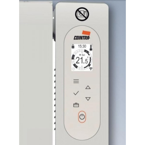 Cointra Cosmos 750 - Radiador eléctrico con WiFi de 750 W 5 elementos