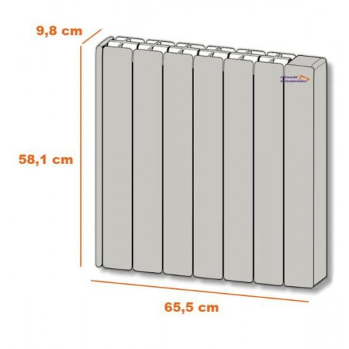 Cointra Cosmos 1200 - Radiador eléctrico con WiFi de 1200 W 7 elementos