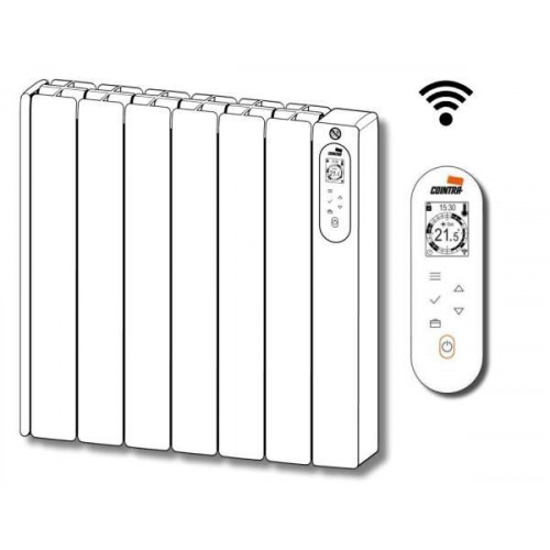 Cointra Cosmos 1200 - Radiador eléctrico con WiFi de 1200 W 7 elementos