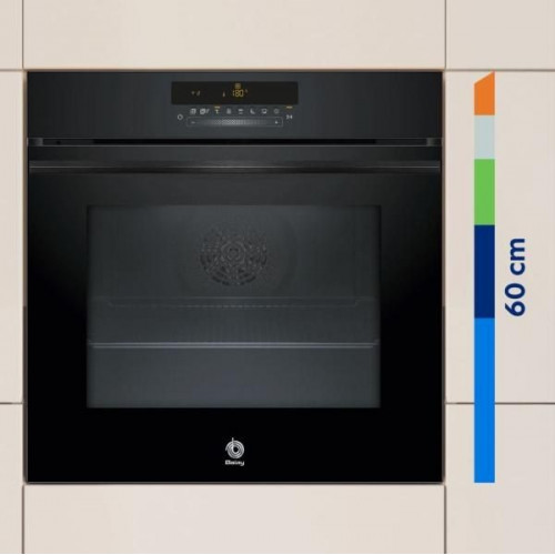 Balay 3HB5879N7 - Horno Pirolítico 60 Cm Cristal Negro Clase A+