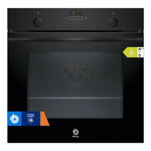 Balay 3HB5131N3 - Horno Multifunción 60 Cm Hidrolítico Clase A+ Cristal Negro