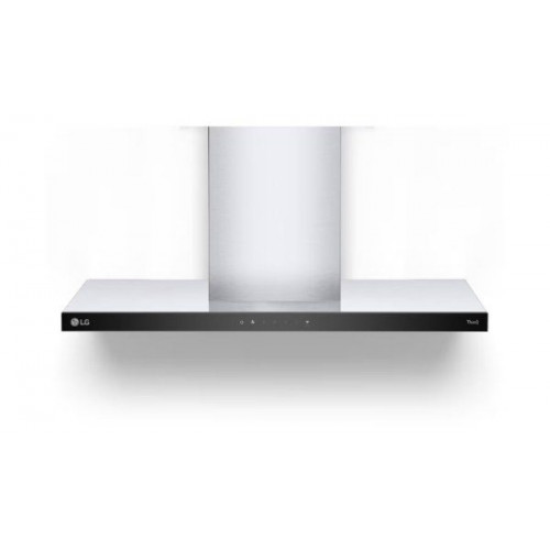 Lg HCEZ3626S - Campana Decorativa de Pared 90 Cm Clase A Acero Inoxidable