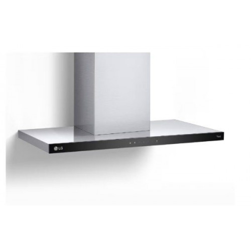 Lg HCEZ3626S - Campana Decorativa de Pared 90 Cm Clase A Acero Inoxidable