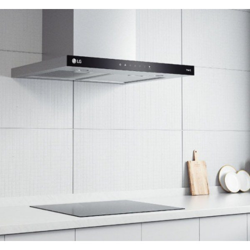 LG HCEZ2426S - Campana Decorativa de Pared 60 Cm Clase A Acero Inoxidable