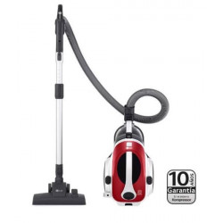 LG VK8506NHAG - Aspirador de Trineo Sin Bolsa 650 W Kompressor Gris Mate/Rojo
