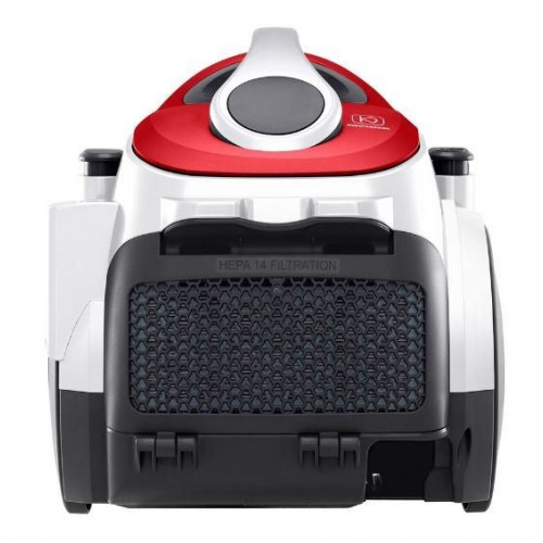 LG VK8506NHAG - Aspirador de Trineo Sin Bolsa 650 W Kompressor Gris Mate/Rojo