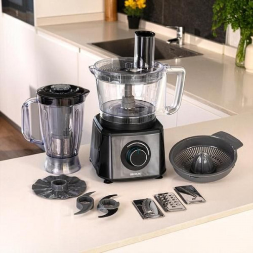 Cecotec 04361 - Paprika 2000 Full Procesador de Alimentos 2000W Bol 3,5L y Accesorios