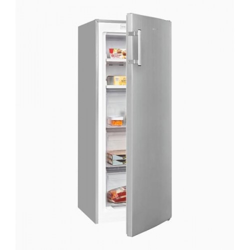 Exquisit GS231-NF-H-040C - Congelador look inox de 143 x 54 x 60 cm Clase C
