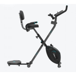 Cecotec 07176 - Bicicleta Estática Plegable Drumfit X Bike 3000 Neo Pro Pantalla LCD Sillín Confort
