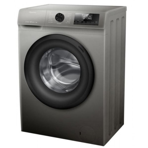 Hisense WF1Q8041BT - Lavadora de Carga Frontal 8 Kg 1400 Rpm Función Vapor Clase A -20% Gris
