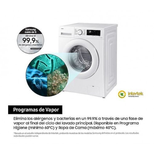 Samsung WW90CGC04DTEEC - Lavadora de Carga Frontal EcoBubble 9 Kg 1400 Rpm Clase A -10% Blanca