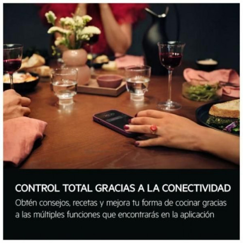 Aeg TA5PK401B - Horno Compacto Serie 5000 SurroundCook con SteamBake y Display LED Explore Clase A+