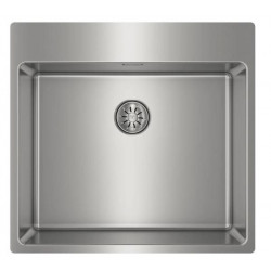 Teka FORLINE RS15 50.40 - Fregadero 1 Cubeta Enrasado/Enrasado Top Mueble de 60 Cm SilentSmart Inox