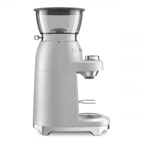 Smeg CGF02SSEU - Molinillo de Café Estética Años 50 150W Aluminio Cepillado