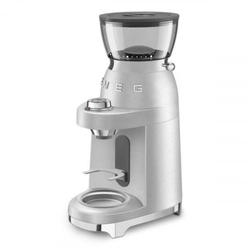 Smeg CGF02SSEU - Molinillo de Café Estética Años 50 150W Aluminio Cepillado