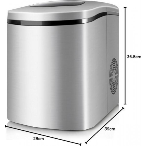 Taurus MG 12 LEGEND - Máquina de hielo de 1500W 1.7 Litros