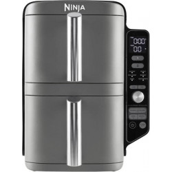Shark Ninja SL400EU - Freidora de aire con 2 cajones superpuestos 9,5 Litros