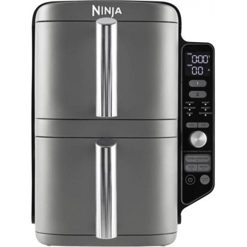 Shark Ninja SL400EU - Freidora de aire con 2 cajones superpuestos 9,5 Litros