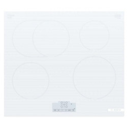 Bosch PIF612BB1E - Placa de Inducción Serie 4 60 Cm 4 Zonas TouchSelect Función Sprint Blanca